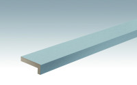 MEISTER Skirting Boards Angle Cover Strips Stainless Steel Metallic 4079 - 2380 x 60 x 22 mm (200028-2380-04079)