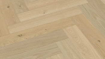 planeo Wood Flooring - Noble Wood Herringbone Oak Skien | Made in Germany (EDP-9298)