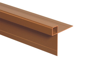 Trespa Proface Outside Corner Profile - Romantic Walnut 3000 mm