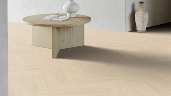 Gerflor click Vinyl - Virtuo 55 Rigid Acoustic HB Blomma Cream | integrated impact sound insulation (39041463)