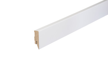 planeo skirting board TopLine - White 16 x 58 mm