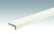 MEISTER Skirting Boards Angle Cover Strips White 4038 - 2380 x 60 x 22 mm (200028-2380-04038)