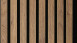 MEISTER Acoustic Sense acoustic panels - Oak terra brown 7031 - 260 x 33 cm