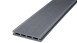 planeo ECO-Line WPC decking board hollow chamber light grey - smooth/grooved