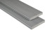 planeo WPC - decking board solid grey - grooved/embossed
