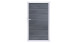 planeo Solid Grande - standard door stone grey co-ex with aluminium frame