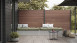 planeo AEX - garden fence red oak rustic