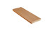 planeo WPC decking boards - Ambiento oak brown lightly brushed/fine-ribbed